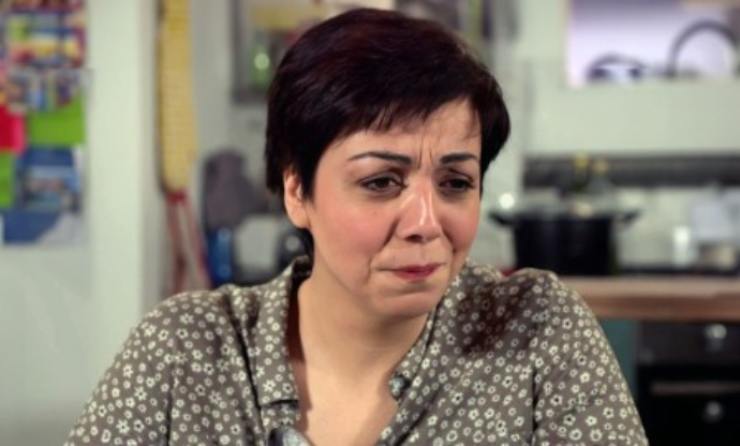 Mariella di Upas in lacrime