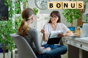 donne che parlano e scritta bonus