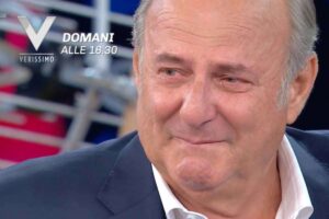 gerry scotti piange
