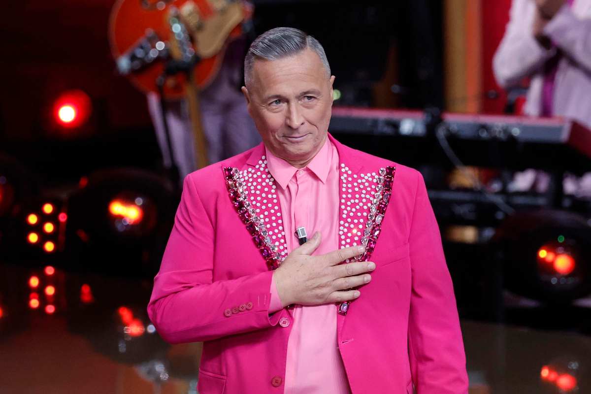 Paolo Belli commosso