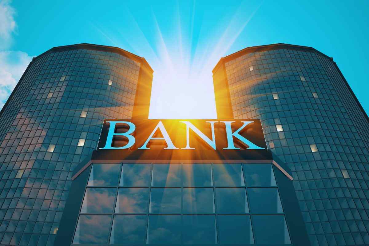 Esterno di una banca