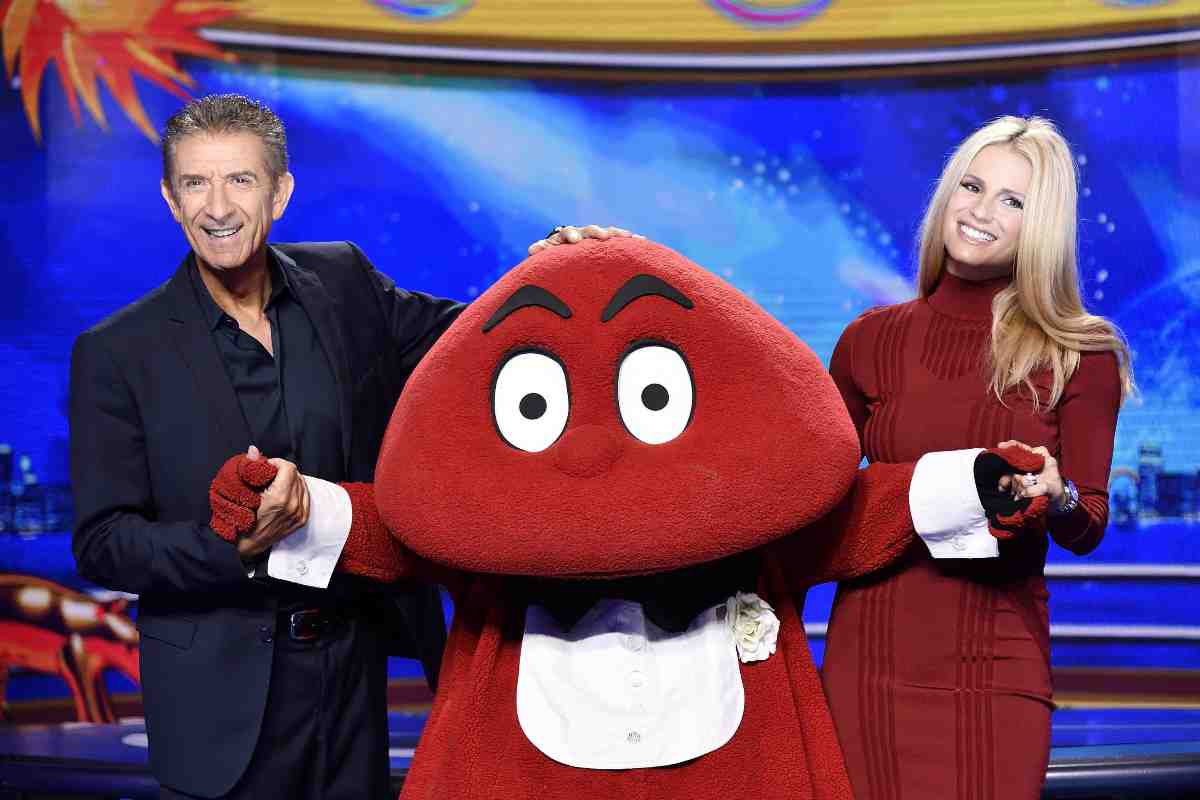 Greggio, il Gabibbo e la Hunziker