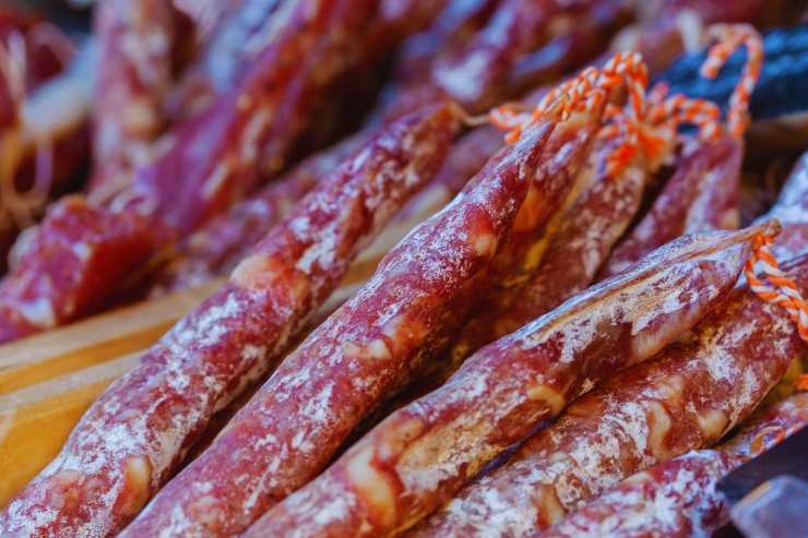 salsiccia stagionata